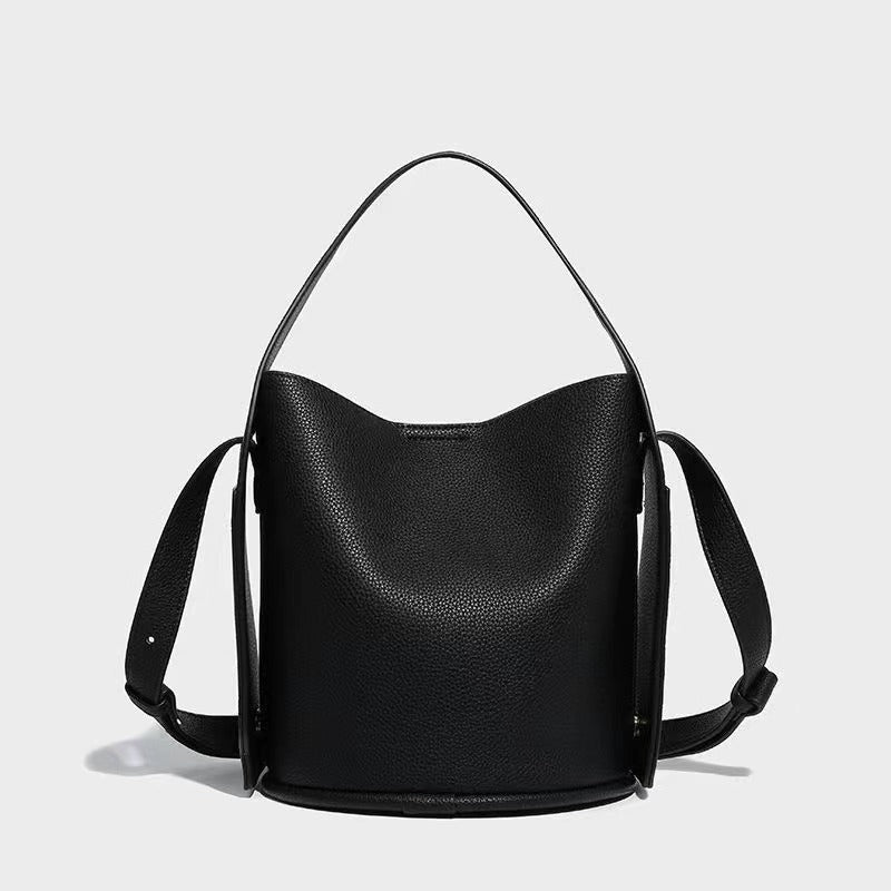 Alia Bucket Bag - Black